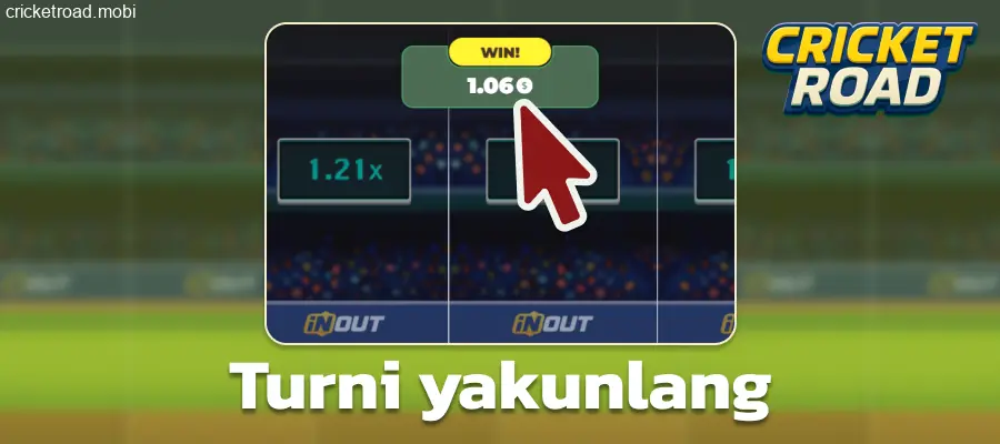 Cricket Road o‘yinining bir raundini yakunlash