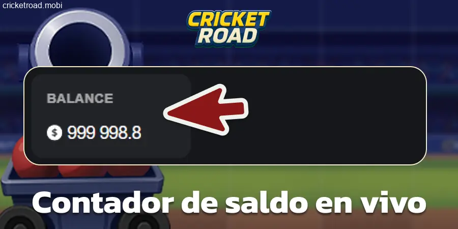 Escala de cantidades de efectivo de Cricket Road