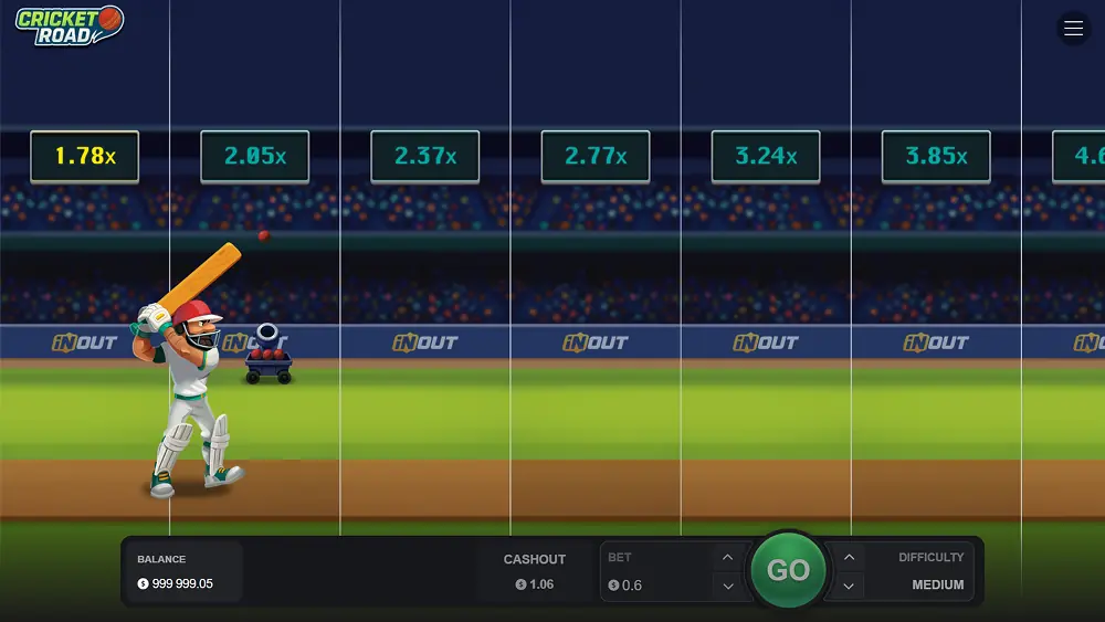 Screenshot of the continuation of Cricket Road